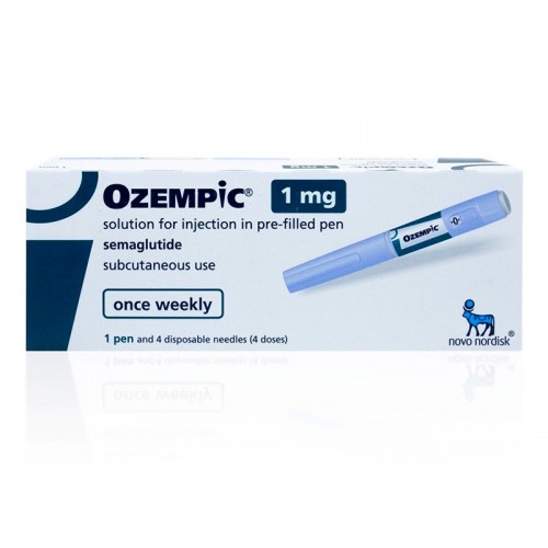 Оземпик Ozempic (семаглутид) раствор для подкожного введения 1 мг/0,74 мл №1