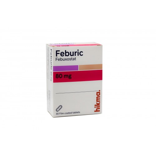 Фебурик Feburic (фебуксостат) таблетки 80 мг №30