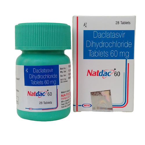 Натдак Natdac (даклатасвир) таблетки 60 мг №28
