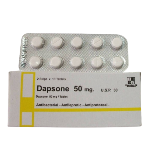 Дапсон Dapsone таблетки 50 мг №20