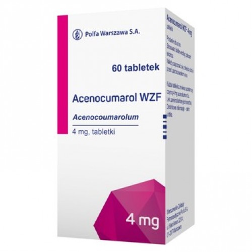 Аценокумарол Acenocumarol WZF таблетки 4 мг № 60