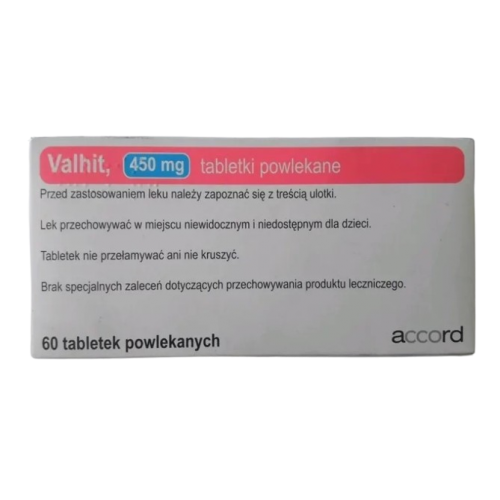Валхит Valhit (валганцикловир) таблетки 450 мг №60