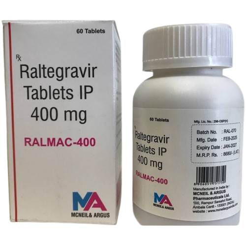 Ралмак Ralmac (ралтегравир) таблетки 400 мг. №60