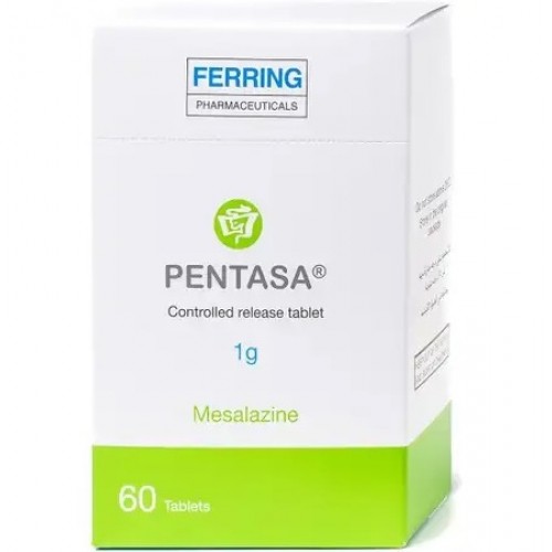 Пентаса (pentasa) табл. 1000 мг. № 60