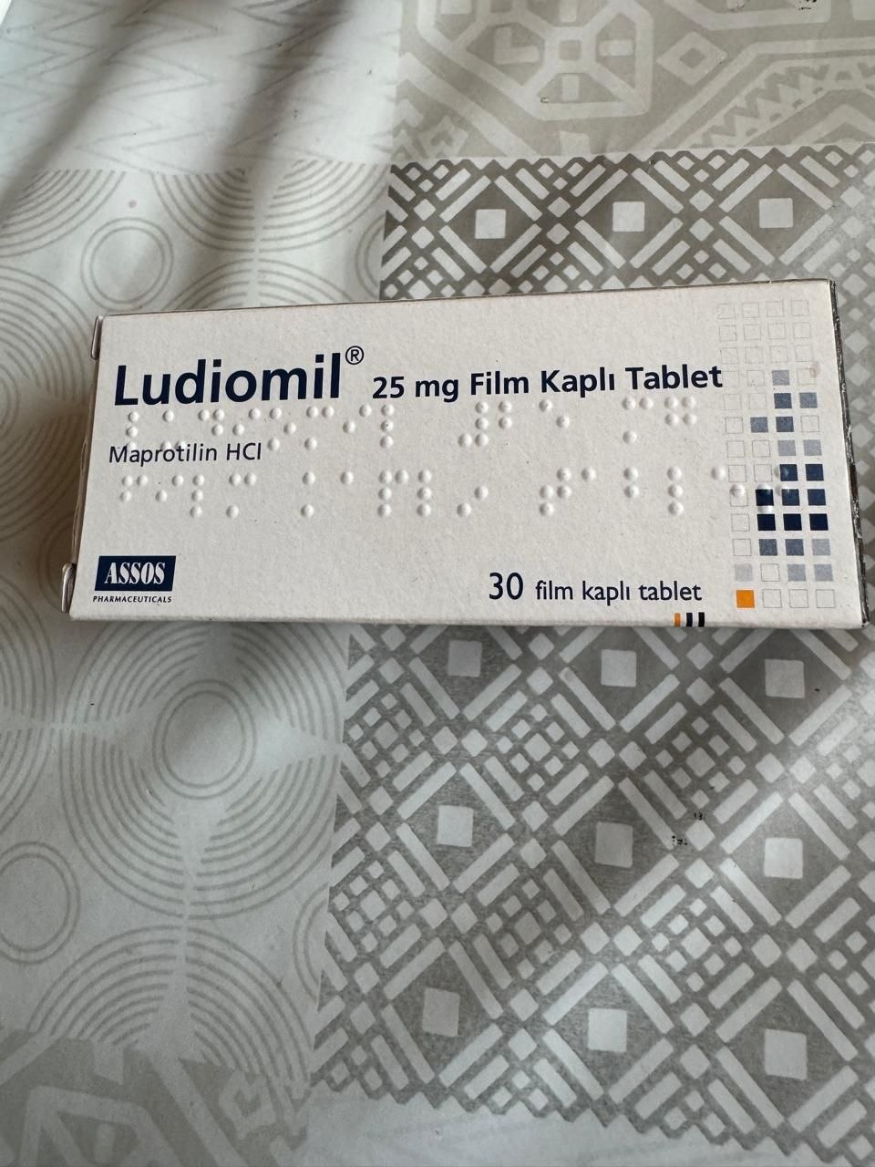 Ludiomil 25 мг, 30 таблеток
